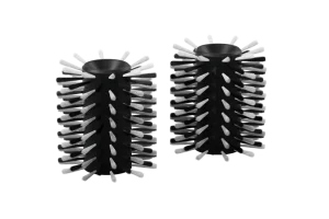 Brosses souples, pour la brosse-rouleau rotative
