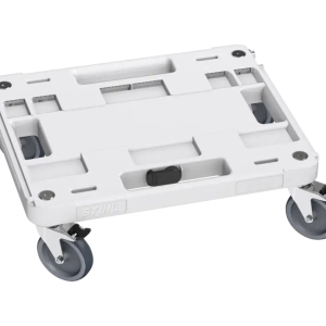 Planche à roulettes, pour boîtes de rangement pour batteries