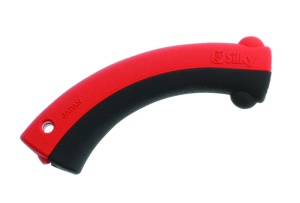Poignée Tsurugi / Courbe Tsurugi à dentelures grossières (rouge)